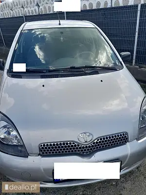 Toyota Yaris, 2001 rok, pojemność 998, benzyna -  - [eLicytacje] - RZESZOWIAK.EU