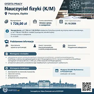[ePraca] nauczyciel fizyki (K/M) - WARSZAWIAK.EU