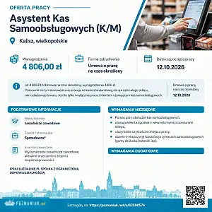 [ePraca] Asystent Kas Samoobsługowych (K/M) - DEALLO.PL