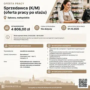 [ePraca] Sprzedawca (K/M) (oferta pracy po stażu) - DEALLO.PL
