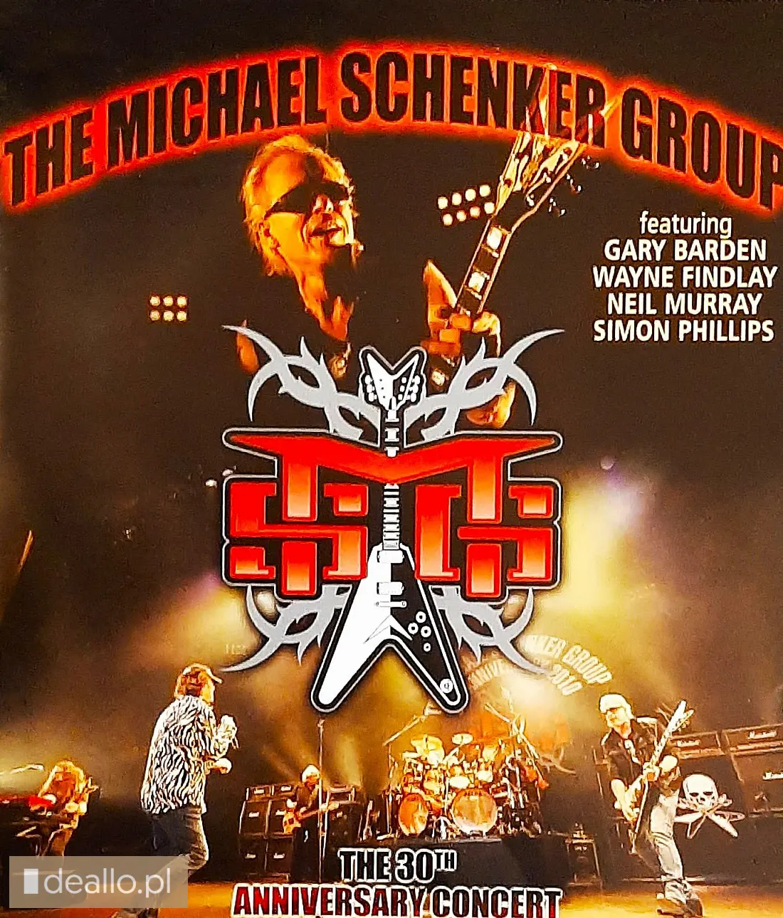 ⭐⭐⭐ Blu Ray-Wspaniały Koncert Michael Schenker Temple of Rock Live In Madrid - Zdjęcie 2 - DEALLO.PL