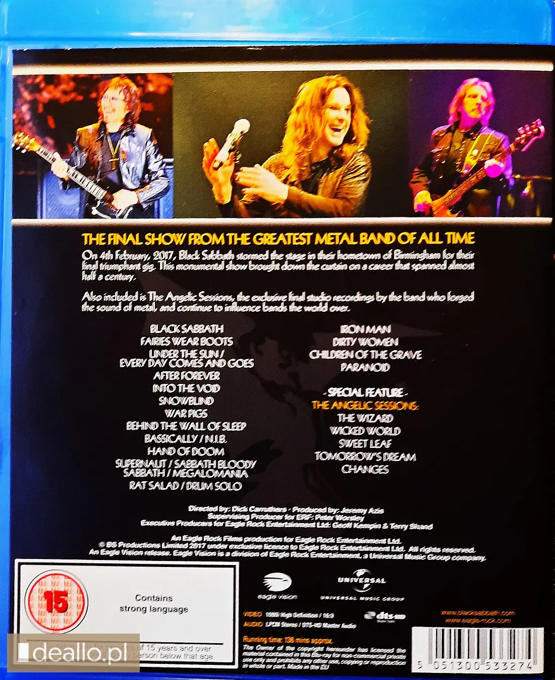 ⭐⭐⭐ Blu Ray-Wspaniały Koncert Michael Schenker Temple of Rock Live In Madrid - Zdjęcie 5 - DEALLO.PL