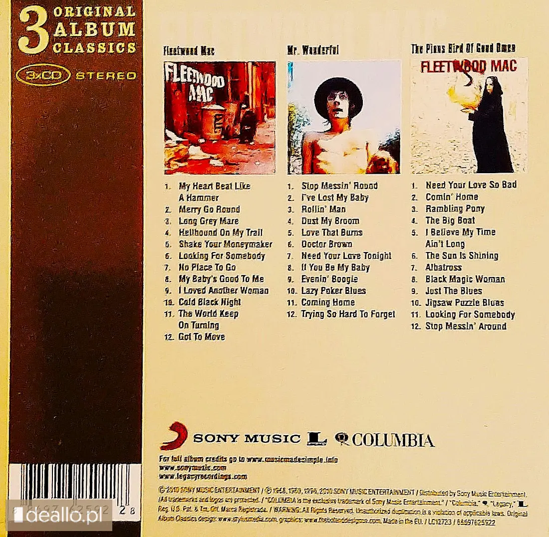 ⭐⭐⭐Polecam Nowy Zestaw 5 Płyt CD Kultowego Zespołu Jethro Tull Limitowana Edycja Limitowana - Zdjęcie 4 - KRAKOWIACZEK.EU