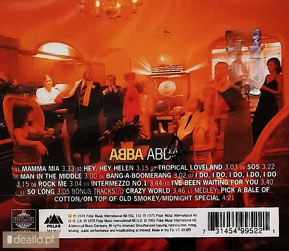 ⭐ ⭐⭐CD Nowy-Polecam Wspaniały Album CD Zespołu ABBA -The Visit - Zdjęcie 2 - WARSZAWIAK.EU