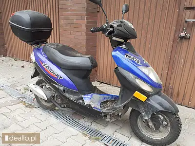 Motorower dwukołowy ZIPP model CY50T-6, 2013 rok, benzyna  - II licytacja - [eLicytacje] - DEALLO.PL