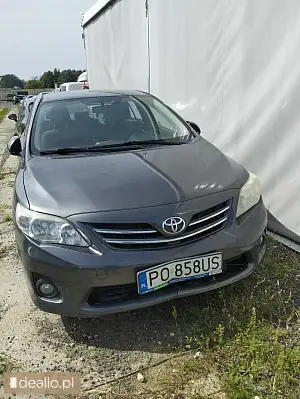 [eLicytacje] I licytacja - Toyota Corolla, rok produkcji 2012, 1.6 benzyna + LPG - POZNANIAK.NET