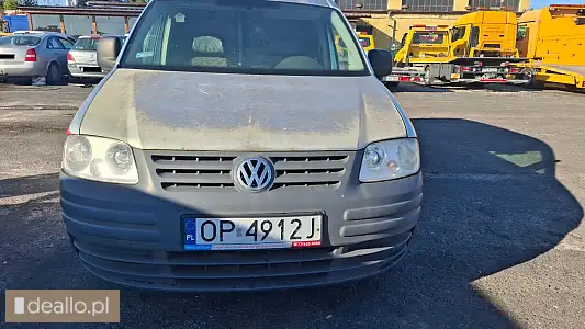 [elicytacje] i licytacja - volkswagen caddy samochód ciężarowy van 2008 - DEALLO.PL