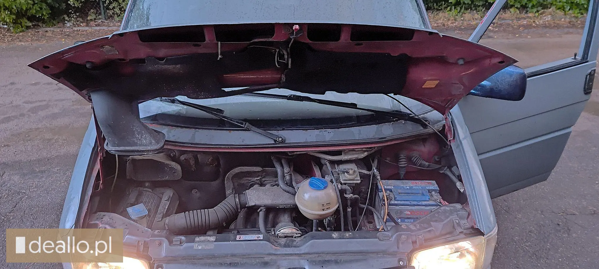 Samochód osobowy Volkswagen Transporter, rok prod. 1994, poj. 1.9 Diesel - I licytacja - [eLicytacje - Zdjęcie 9 - WARSZAWIAK.EU