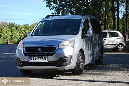 Peugeot partner ii fl 1.6 bluehdi (99 km) | salon polska | i właściciel | 2 przesuwne drzwi | fv 23% - WARSZAWIAK.EU
