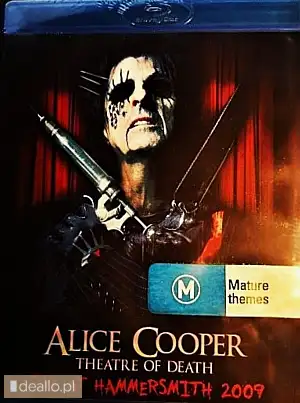 ⭐⭐⭐ Unikat !- Wspaniały Koncert Płyta Blu Ray Heavy Metal Alice Cooper - Live Nowa - DEALLO.PL