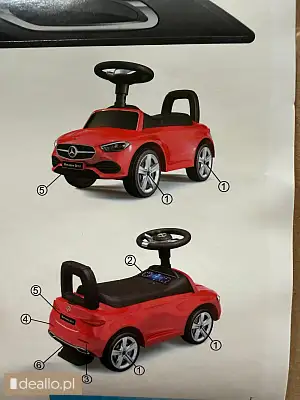 [eLicytacje]  - Jeździk Mercedes - DEALLO.PL
