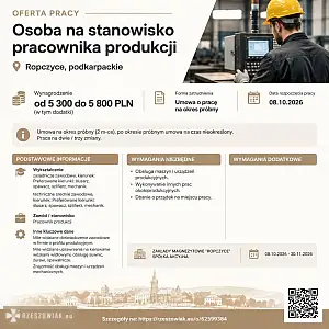[ePraca] Osoba na stanowisko pracownika produkcji - DEALLO.PL