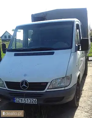 [elicytacje]  - mercedes-benz sprinter samochód ciężarowy skrzynia 2003 - DEALLO.PL