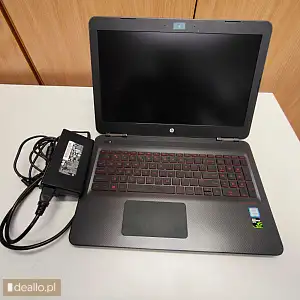 [eLicytacje] I licytacja - Laptop HP Omen 15-ax050nw bez dysku twardego - DEALLO.PL