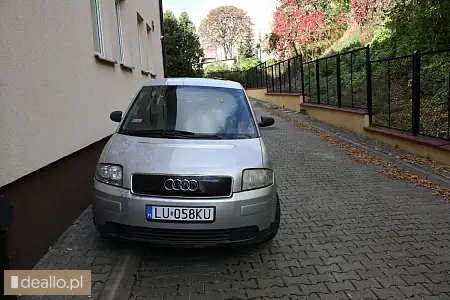 Samochód osobowy audi a2 hatchback 1.4 - i licytacja - [elicytacje] - RZESZOWIAK.EU