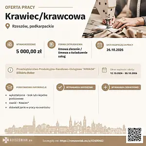 [ePraca] Krawiec/krawcowa - RZESZOWIAK.EU