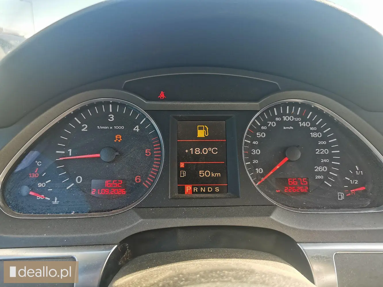 Samochód osobowy Audi A6 Sedan r.prod.2006 3.0 TDI Quattro, przebieg 226 tyś km. - I licytacja - [e - Zdjęcie 2 - WARSZAWIAK.EU