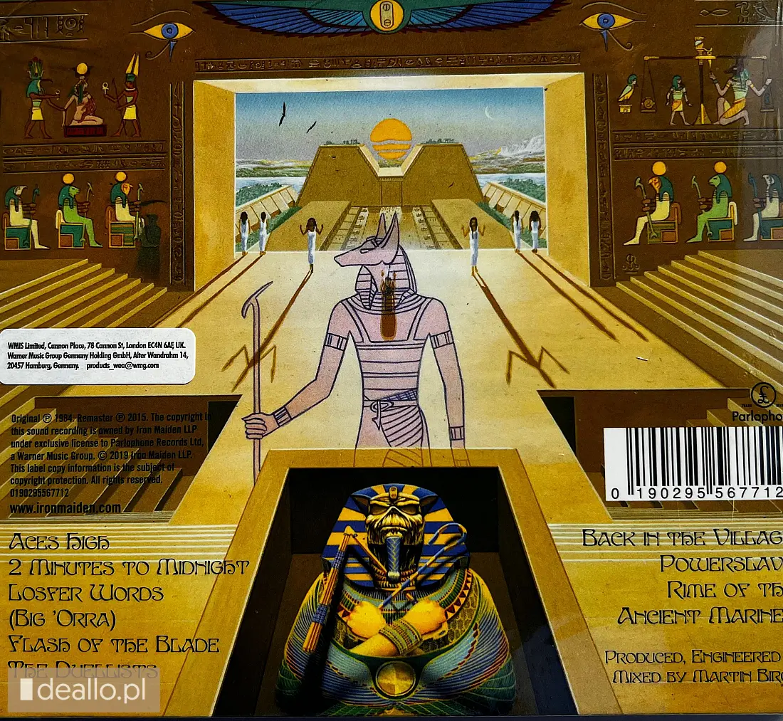 ⭐⭐⭐CD Nowa- Polecam Wspaniały Album Iron Maiden Power Slave - Zdjęcie 2 - WARSZAWIAK.EU