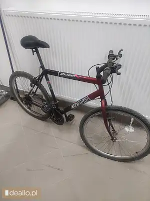 [eLicytacje] I licytacja -  Rower GRAND JOCKER koloru czarno-bordowego - WARSZAWIAK.EU