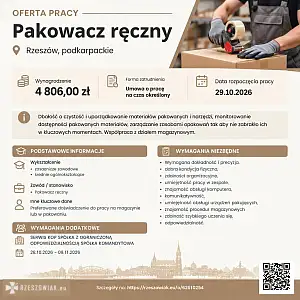 [ePraca] Pakowacz ręczny - RZESZOWIAK.EU