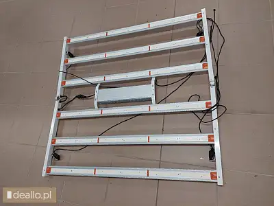 [eLicytacje] I licytacja - Lampy led 720W z zasilaczem do uprawy roślin - 8 sztuk - DEALLO.PL